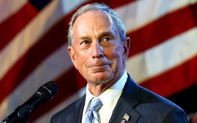 NEW YORK, NY - AUGUST 26: Mayor of New York City Michael Bloomberg speaks on stage during the opening ceremony during Day One of the 2013 US Open at USTA Billie Jean King National Tennis Center on August 26, 2013 in the Flushing neighborhood of the Queens borough of New York City. (Photo by Matthew Stockman/Getty Images)